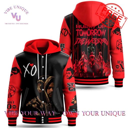 The Weeknd Hurry Up Tomorrow Limited Edition Baseball Jacket