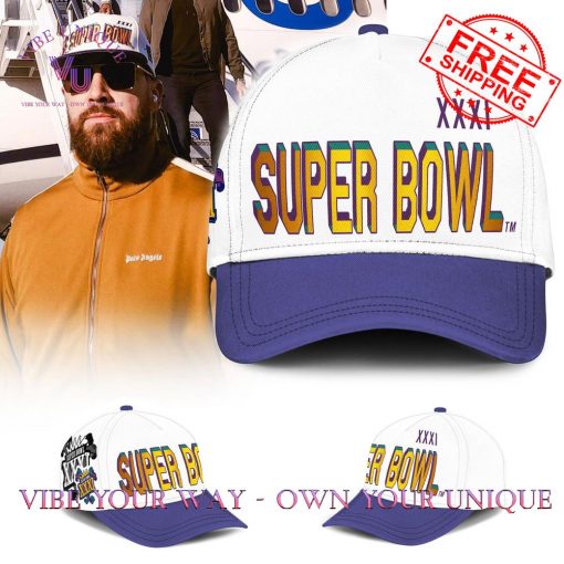 Travis Kelce Super Bowl XXXI Premium Limited Edition Classic Cap