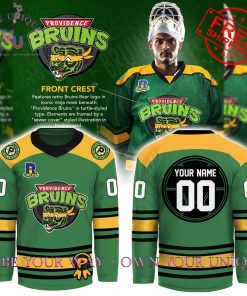 Turtle Powered Providence Bruins Personalized Limited Edition Hockey Jersey