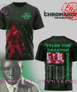 Tyler, The Creator Chromakopia The World Tour 2025 Special Edition T-Shirt