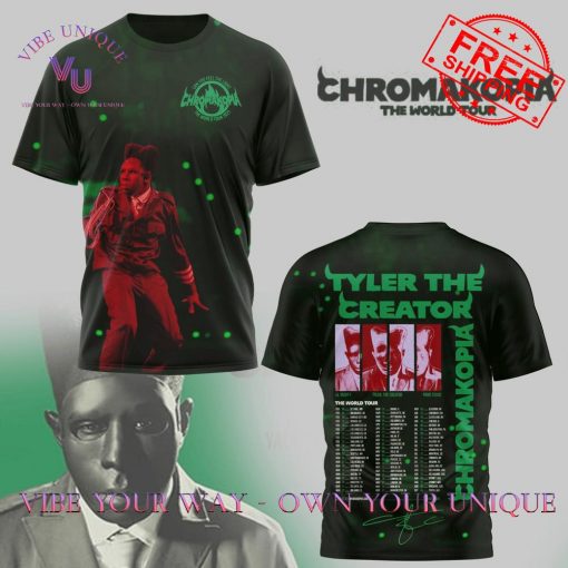 Tyler, The Creator Chromakopia The World Tour 2025 Special Edition T-Shirt