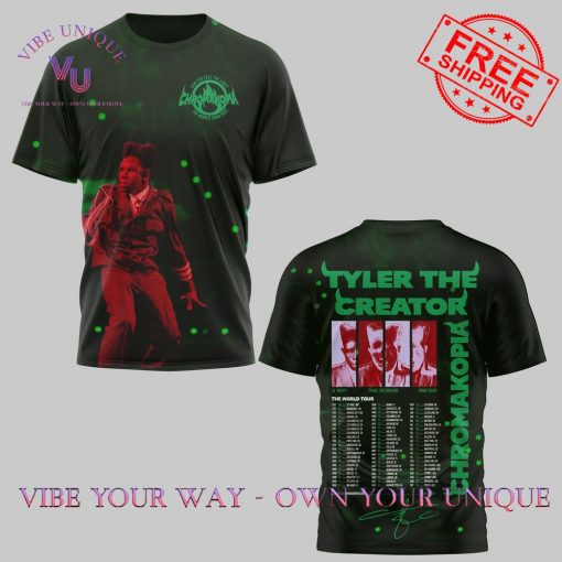 Tyler, The Creator Chromakopia The World Tour 2025 Special Edition T-Shirt