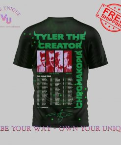 Tyler The Creator Chromakopia The World Tour 2025 Special Edition TShirt