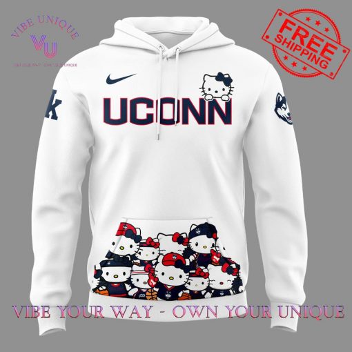 Uconn Husky X Hello Kitty Limited Edition Hoodie