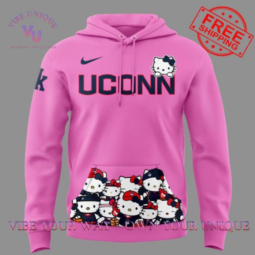 Uconn Husky X Hello Kitty Limited Edition Hoodie