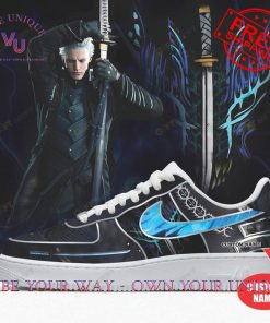 Vergil Devil May Cry 5 Custom Name Limited Edition Air Force 1