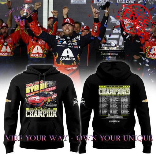 William Byron Daytona 500 Champions 2025 Limited Edition Hoodie