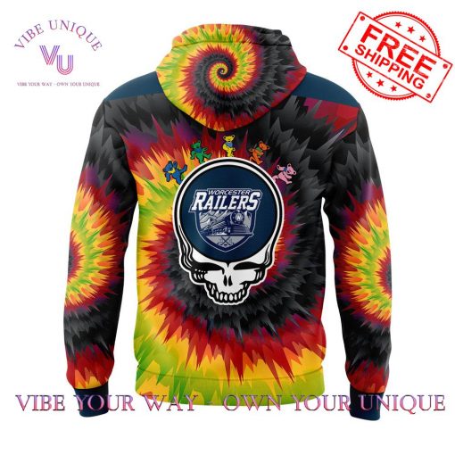 Worcester Railers Grateful Dead Night 2025 Limited Edition Hoodie