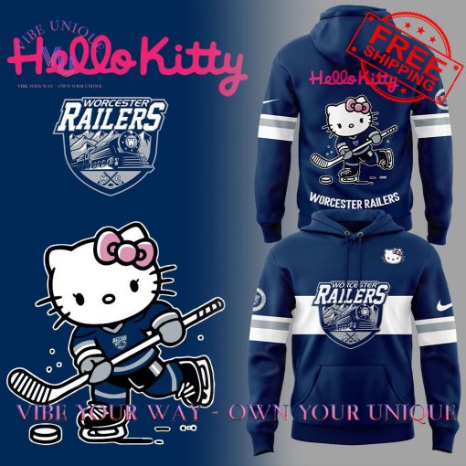 Worcester Railers x Hello Kitty Special Edition Hoodie