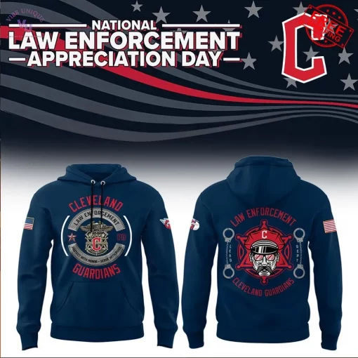 Cleveland Guardians Law Enforcement Special Edition Hoodie