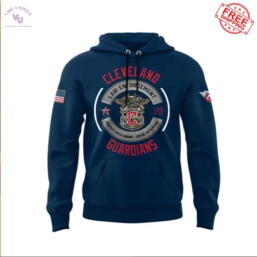 Cleveland Guardians Law Enforcement Special Edition Hoodie