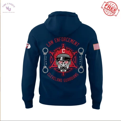 Cleveland Guardians Law Enforcement Special Edition Hoodie