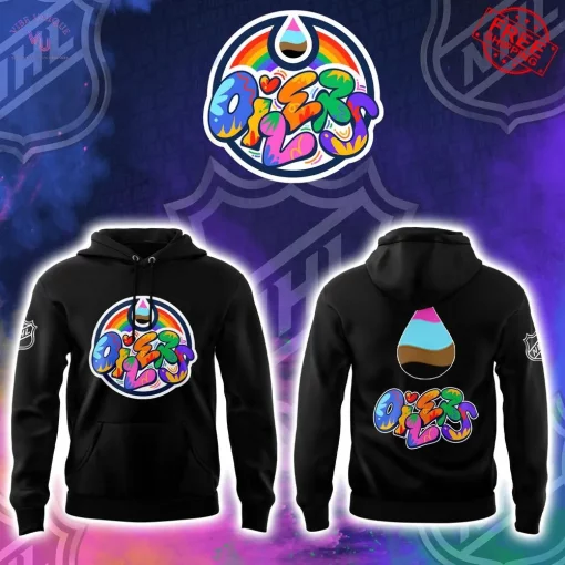 Edmonton Oilers x Pride Night Special Logo Hoodie