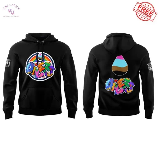 Edmonton Oilers x Pride Night Special Logo Hoodie