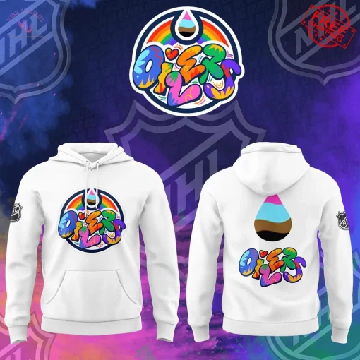 Edmonton Oilers x Pride Night Special Logo Hoodie
