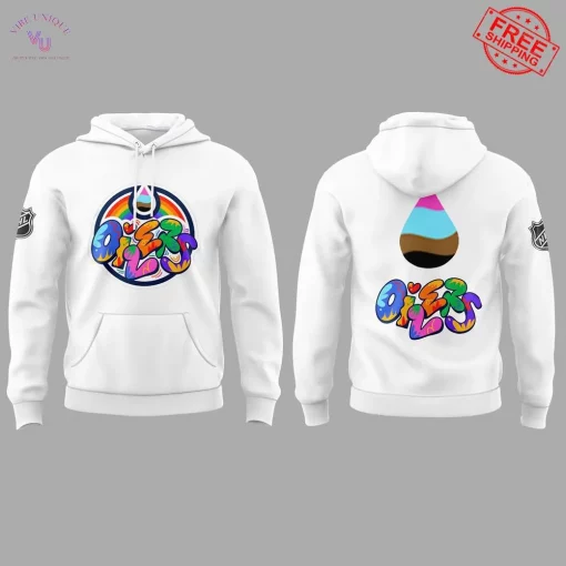 Edmonton Oilers x Pride Night Special Logo Hoodie
