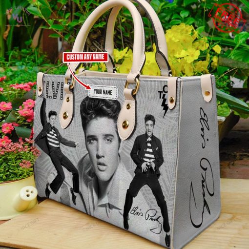 Elvis Presley Custom Name Retro Limited Edition Handbag