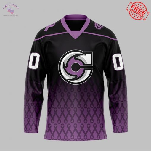 Fight Cancer Night Cincinnati Cyclones Custom Name Limited Edition Jersey