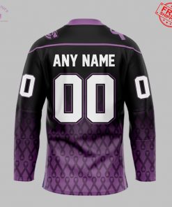 Fight Cancer Night Cincinnati Cyclones Custom Name Limited Edition Jersey