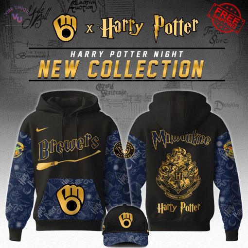Harry Potter Night Game 2025 x Milwaukee Brewers Special Edition Hoodie