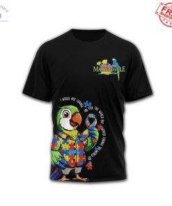 Jimmy Buffett Margaritaville Autism Is Not A Disability Special Shirt