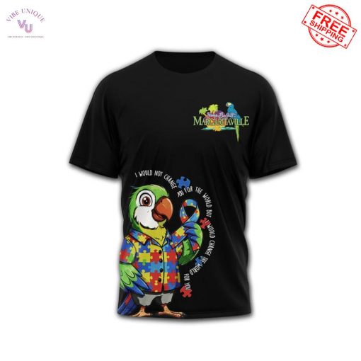 Jimmy Buffett Margaritaville Autism Is Not A Disability Special Shirt
