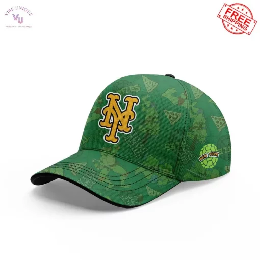 New York Mets x TMNT Custom Name Special Baseball Jersey