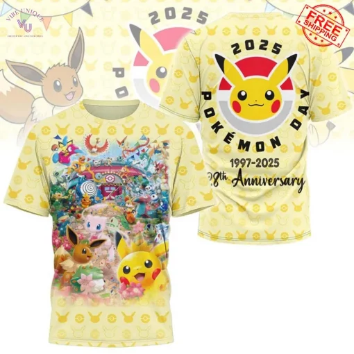 Pokemon Day 2025 Anniversary 28th Limited Edition Merch Collection