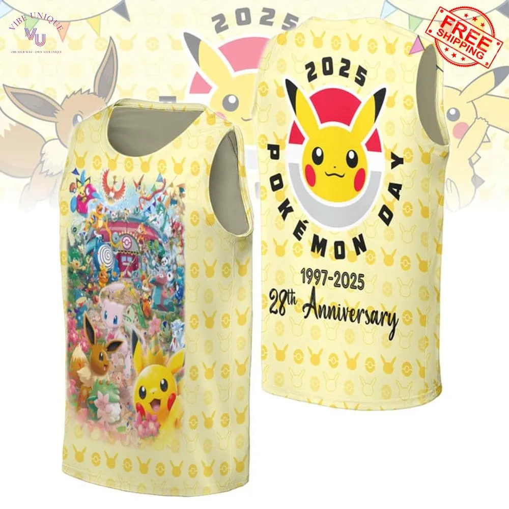 Pokemon Day 2025 Anniversary 28th Limited Edition Merch Collection Pokemon Day 2025 Anniversary 28th Limited Edition Merch Collection