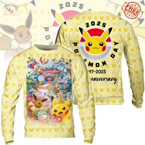 Pokemon Day 2025 Anniversary 28th Limited Edition Merch Collection
