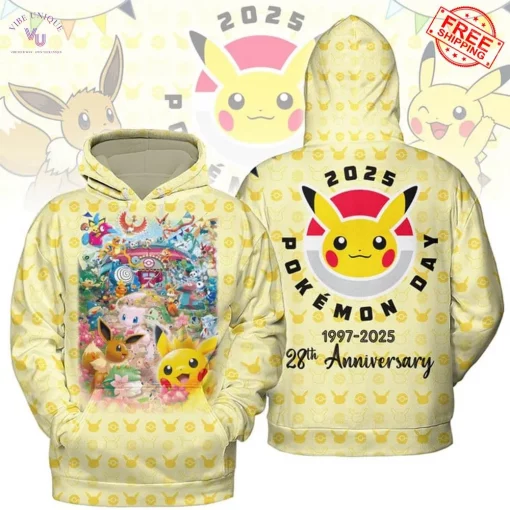 Pokemon Day 2025 Anniversary 28th Limited Edition Merch Collection