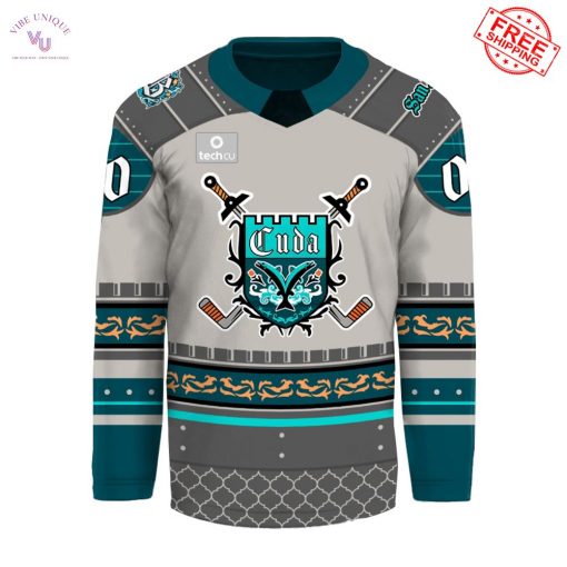 SJ Sharks Barracuda Renaissance Night Limited Edition Hockey Jersey