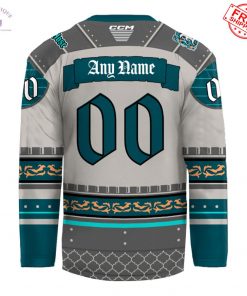 SJ Sharks Barracuda Renaissance Night Limited Edition Hockey Jersey