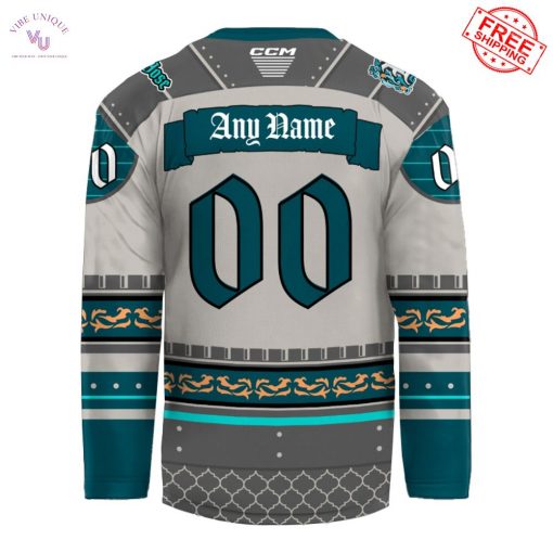 SJ Sharks Barracuda Renaissance Night Limited Edition Hockey Jersey