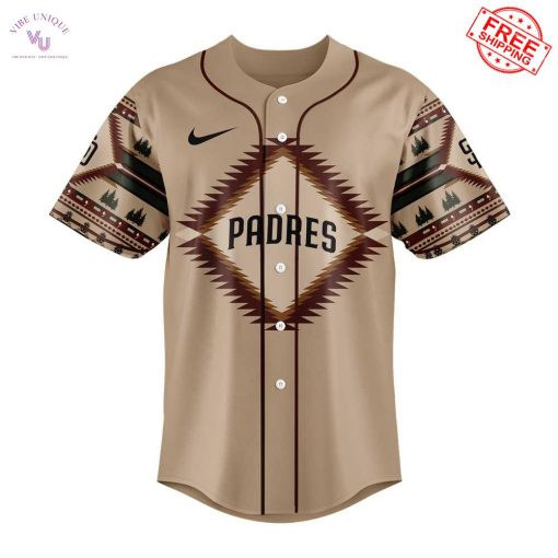 San Diego Padres Native American Heritage Limited Edition Baseball Jersey