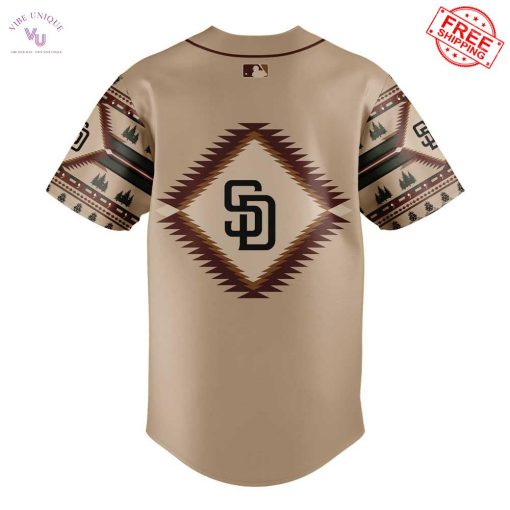 San Diego Padres Native American Heritage Limited Edition Baseball Jersey
