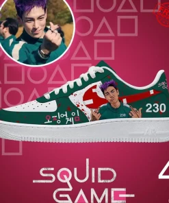 Squid Game Limited Edition Custom Air Force 1 Collection 4