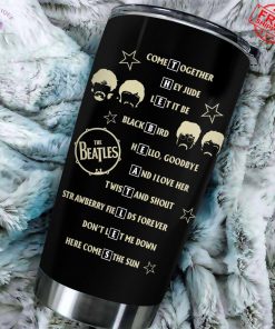 The Beatles 65th Anniversary 2025 Special Tumbler Cup