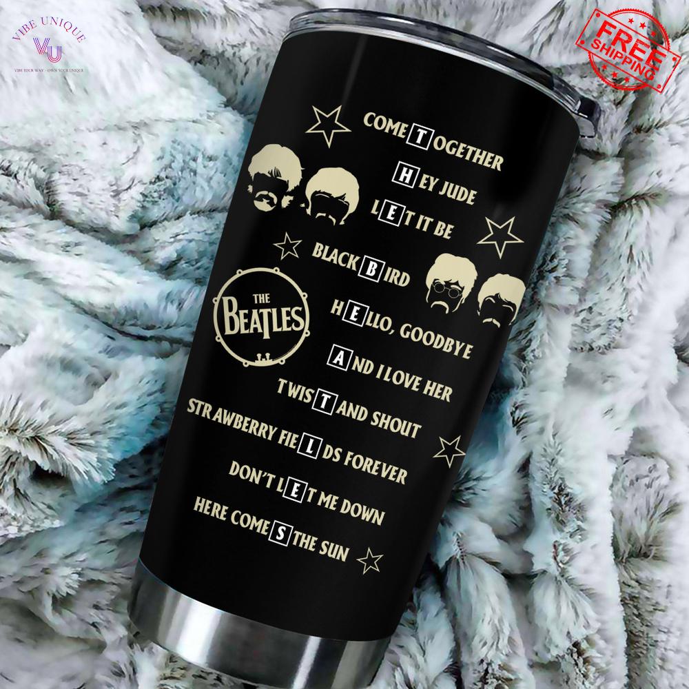 The Beatles 65th Anniversary 2025 Special Tumbler Cup The Beatles 65th Anniversary 2025 Special Tumbler Cup