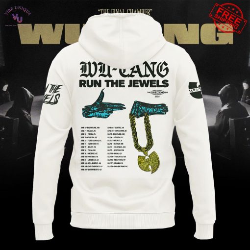 The Final Chamber 2025 Wu-Tang x Run The Jewels Special Hoodie