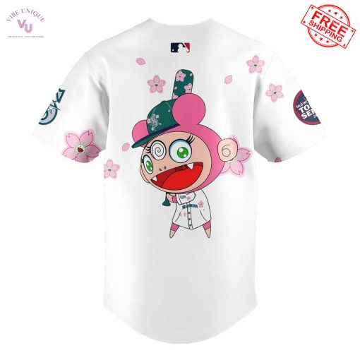 Tokyo Series 2025 Seattle Mariners Takashi Murakami Limited Edition Jersey