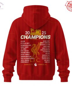 Liverpool Premier League Champions 2025 Limited Hoodie 3