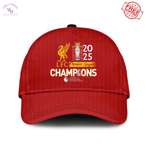 Liverpool Premier League Champions 2025 Limited Hoodie