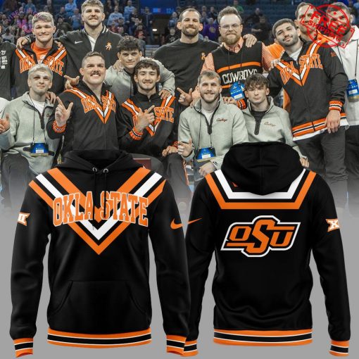 OSU Cowboy Wrestling Black Special Edition Hoodie