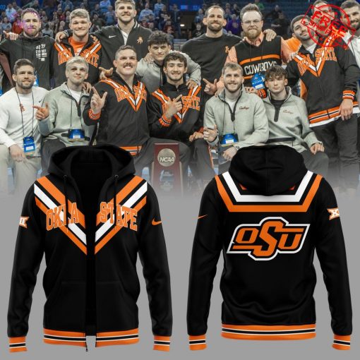 OSU Cowboy Wrestling Black Special Edition Hoodie
