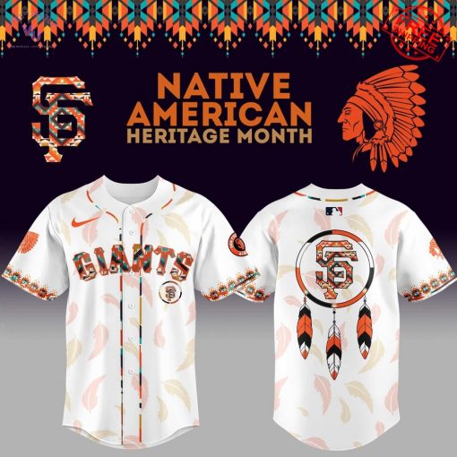 SF Giants x Native American Heritage 2025 Special Edition Jersey
