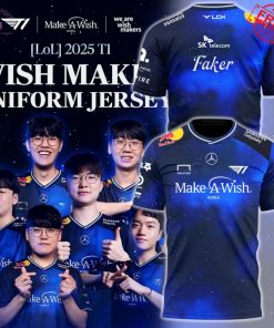 T1 x Make-A-Wish Korea 2025 Special Jersey