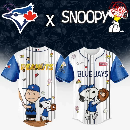 Toronto Blue Jays x Peanuts Night 2025 Limited Edition Jersey