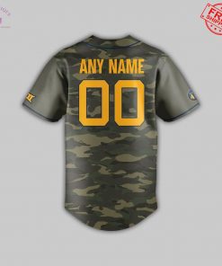 WVU Baseball 2025 Armed Force Special Jersey 3