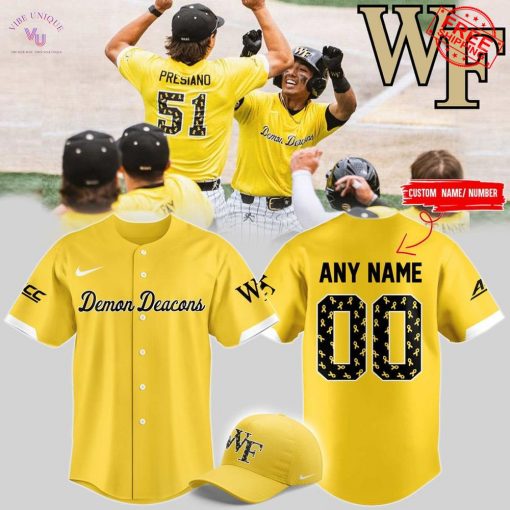 Wake Forest x Brenner 2025 Special Jersey